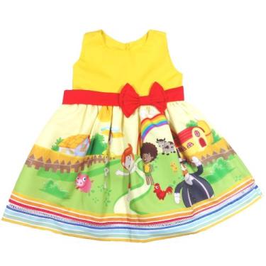 Imagem de Vestido Mundo Bita Fazendinha infantil festa - Atelie Iza Rocha, 6