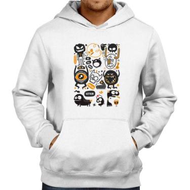 Imagem de Moletom We all have monsters within - Foca na Moda, Branco, GG