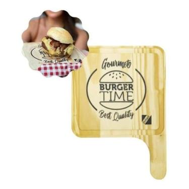 Imagem de Tábua Gourmet Para Hambúrgueres e Frios - Debíasí - Debiasi