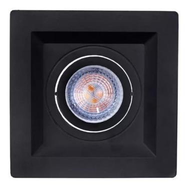 Imagem de Spot Embutir Direcionável Recuado 12x12cm Gu10 Dicroica - MegaLux