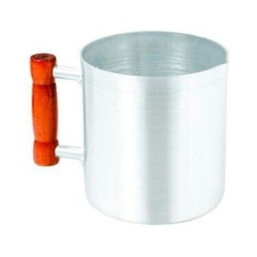 Imagem de Caneca N14 Grande Industrial 2,4lt Cabo Madeira - Asj - Aluminio São J