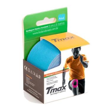 Imagem de Bandagem Elástica Adesiva Tmax - AZUL