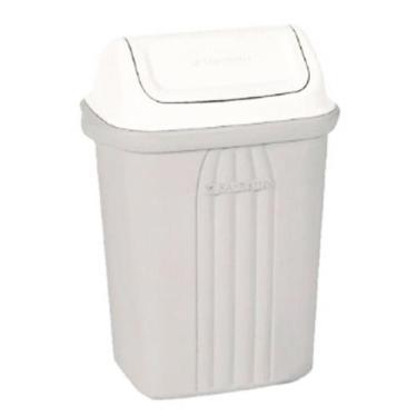 Imagem de Lixeira grande de prastico licheira para banheiros - A.R Variedades MT