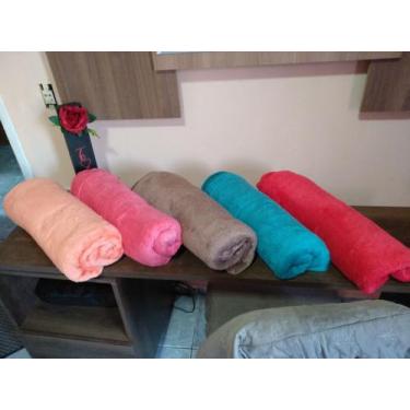 Imagem de Manta Microfibra Lisa Casal Cobertor Soft Macia 1,80mx2,00m - CeciCasa