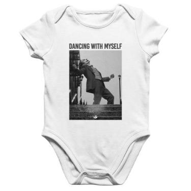 Imagem de Body Bebê Algodão Dancing with myself - Foca na Moda, Branco, GG
