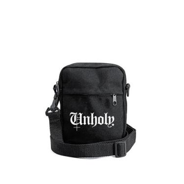 Imagem de Shoulder Bag Unholy Transversal Unisex Mini Masculina e Feminina - Med