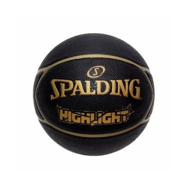 Imagem de Bola de Basquete Spalding Highlight Star Borracha - FIRST SPORT