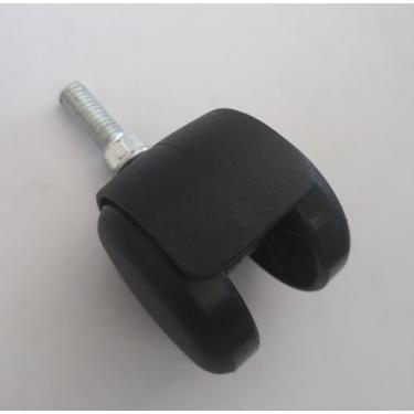 Imagem de Rodizio giratório para móveis roda de nylon parafuso 3/8 x 1" s90 r mf