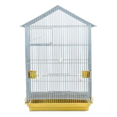 Imagem de Gaiola Periquito Contrera Imperial Com Bandeja Amarela