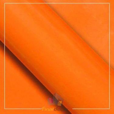 Imagem de Vinil Adesivo Laranja Medidas:0,50 cm largura x 1,0 metro de comprimen