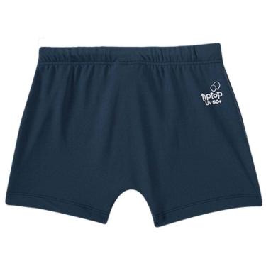 Imagem de Sunga Shorts boxer Infantil Praia Uv 50 Natação Lisa Tip Top