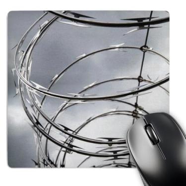 Imagem de 3dRose Mouse pad Oregon, Springfield, Fall Creek Lake, arame farpado, 20 x 20 cm (mp_279330_1)