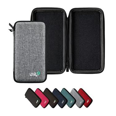 Imagem de WYNGS Capa protetora para calculadora gráfica TI 84 Plus/TI 83 Plus/Casio FX-9860GII / Casio FX-9750 GIII/Casio PRIZM FX-CG 50 em cinza claro