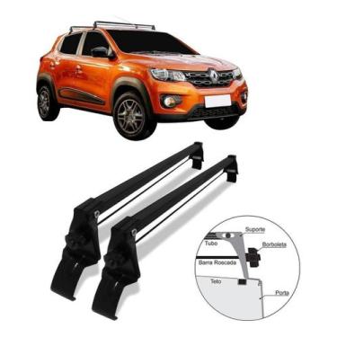 Imagem de Rack De Teto Bagageiro Kwid 4 Portas Ano 17/22 - Vhip