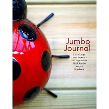 Imagem de Jumbo Journal - Extra Large Lined Journal - 550 Page Super Thick Jumbo Journal Notebook: Ladybug Journal Notebook