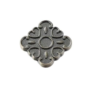 Imagem de Puxadores e maçanetas de porta antigos, puxadores de gaveta de metal, puxadores e maçanetas de armário de cozinha vintage, puxadores de móveis, ferragens, 644, furo único