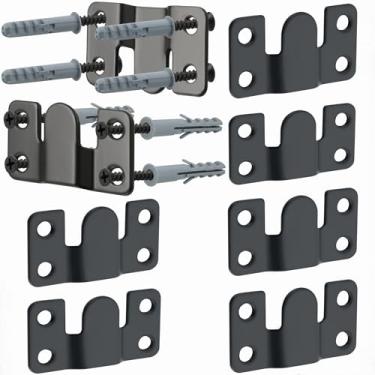 Imagem de Alise Suporte de pendurar para pinturas e caligrafia, quadro de avisos, quadro decorativo, moldura de foto, suporte de gancho de suspensão de aço inoxidável resistente para suporte de parede de