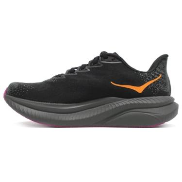 Imagem de Hoka Tênis feminino Mach 6, Preto/Fúcsia, 7.5