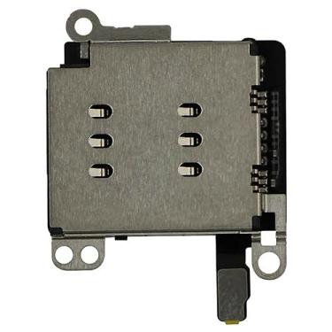 Imagem de Módulo conector de cabo flexível com soquete de leitor de cartão SIM duplo para iPhone XR