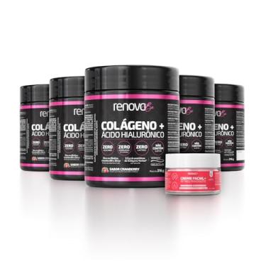 Imagem de Kit 5 Colágenos Renova Be Verisol Com Ácido Hialurônico (5 Cranberry)
