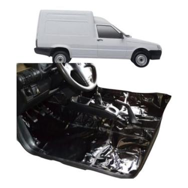 Imagem de Tapete Carpete Verniz Vinil P/ Fiat Fiorino Furgão 1999/2013 - MANOS T