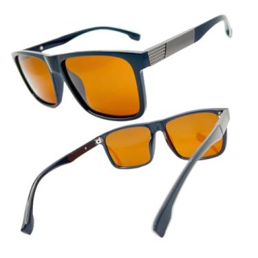 Imagem de Óculos de Sol Joachim Masculino, Esportivo, Polarizado, Retangular, UV400, Ideal para Pesca e Condução (Cor 5)