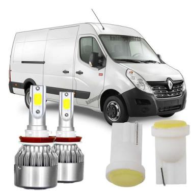 Imagem de Lâmpada Super Led 6000k Renault Master 2014 A 2020 Baixo - IMP