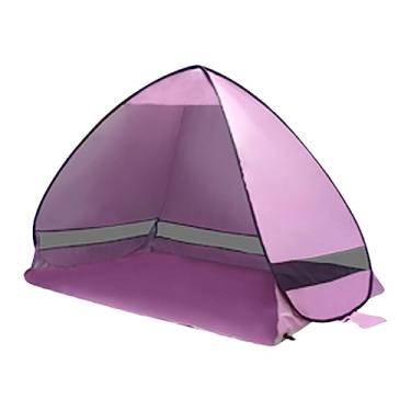 Imagem de Sombra de Praia - Barraca de proteção solar de praia Anti-UV Pop Up Shelter | Equipamento para atividades ao ar livre Shelter Beach Essentials de fácil configuração para parque, piquenique, Maidong
