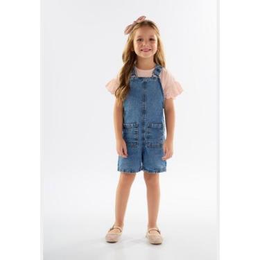 Imagem de Jardineira Infantil Unissex em Jeans Up Baby, 2