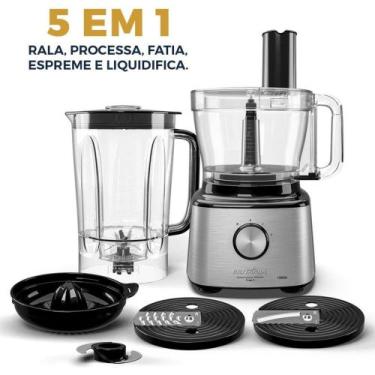 Imagem de Multiprocessador de Alimentos Britânia Multifunções 5 em 1 1300W BMP20