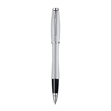 Imagem de Parker Urban Fashion Caneta Roller Ball, Prata, Ponto Médio