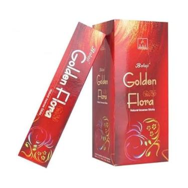 Imagem de Balaji Golden Flora, Incensos Naturais Premium, Bastões Artesanais para Meditação e Aromaterapia
