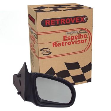 Imagem de Espelho Retrovisor 2 4 Portas Lado Direito Sem Controle Retrovex Corsa 1994 A 2017