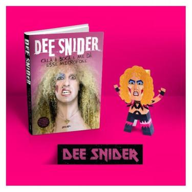 Imagem de Dee snider: cala A boca E me dá esse microfone (edição especial com brindes)