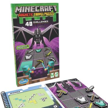 Imagem de Jogo de quebra-cabeça ThinkFun Minecraft Magnetic Travel 8 + Years