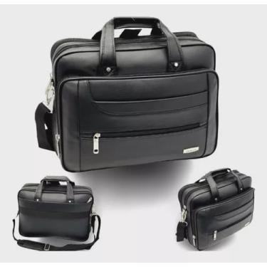 Imagem de Pasta Mala Bolsa Executiva Masculina Trabalho Alça Mão Ombro