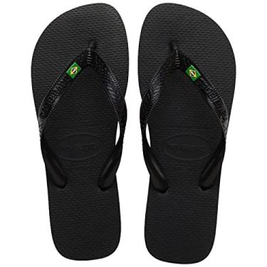 Imagem de Havaianas Chinelo masculino Brasil, Preto, 11-12