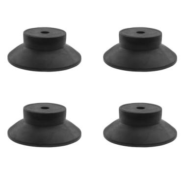 Imagem de E-outstanding 4 peças de acessórios para compressor de ar, pés de borracha de substituição tipo trompete