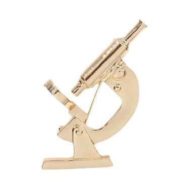 Imagem de Moda série médica metal esmalte broche estetoscópio masculino feminino