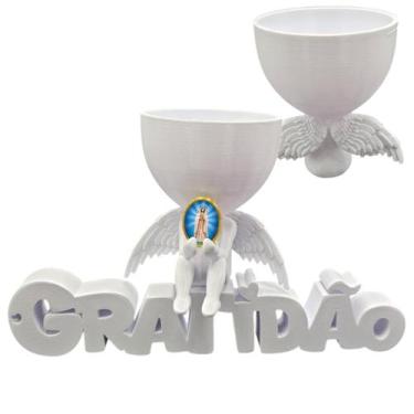 Imagem de Anjo Imagem Decoração Oração Nossa Senhora Mistica Gratidão - Point da