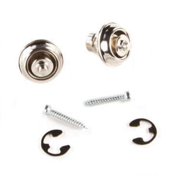 Imagem de Roldana Strap Lock Tradicional Nickel Kit Dunlop