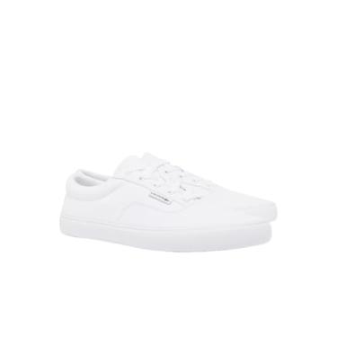 Imagem de Lacoste Tênis masculino com base de renda, Branco, 43