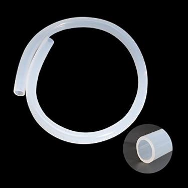 Imagem de Eoiips Tubo de silicone de 1,5 cm ID x 1,9 cm OD, mangueira de tubo de alta temperatura de grau alimentício para preparação doméstica, linha de cerveja, Kegerator, linha de ar para fabricação de vinho da Proper Pour (9,2 m)