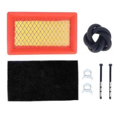 Imagem de Cnfaner Filtro de ar 951-10298 para MTD Cub Cadet SC100 951-14632, para Kohler 14 083 01-S, 5-5/8 × 9-1/5.1 cm cortador de grama push com filtro de combustível 951-10358