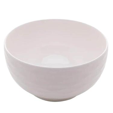 Imagem de Jogo 48 Bowls Porcelana 400ml Tigelas Branca Lyor New Bone Restaurante Açaíterias