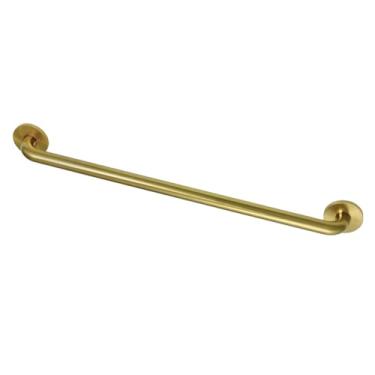 Imagem de Kingston Brass GLDR814307 Barra de apoio OD ADA, prata sálvia 76,2 cm x 3,8 cm, latão escovado