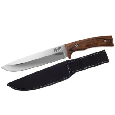 Imagem de Faca de churrasco premium com cabo de madeira 7'' xingu - SPORTFISHING