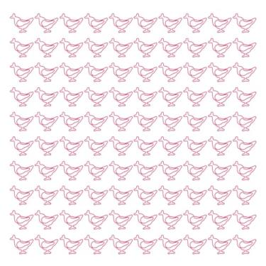 Imagem de QANYEGN CLIPES DE PAPEL DE GIOLO DE 100PCS, clipes de papel em forma de animal, clipes de papel fofinhos de fios de ferro para papéis, notebooks, memorandos