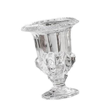 Imagem de XLWLLNJ Vaso de vidro para flores, vaso de mesa, arranjo floral exclusivo, suporte para buquê, estante, decoração de quarto, S