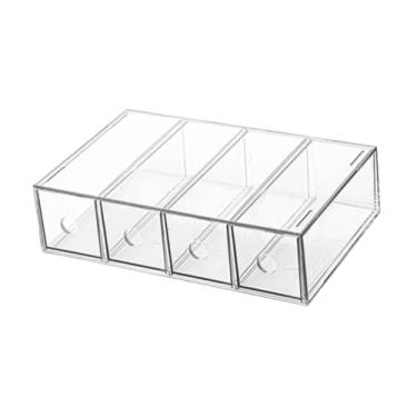 Imagem de Ｂｅｓｇａ Caixa de armazenamento para sapatos de cachorro, cabide para sapatos, economizador de espaço, armário transparente portátil para proteção dos pés,